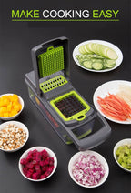 16-In-1 Vegetable Fruit Chopper Cutter Food Onion Veggie Dicer Slicer Kitchen