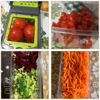 16-In-1 Vegetable Fruit Chopper Cutter Food Onion Veggie Dicer Slicer Kitchen