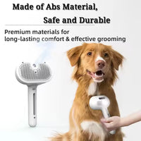 FurrLuxe Pet Steam Grooming Comb